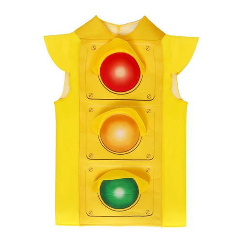 Gilet feu tricolore - feu, détails