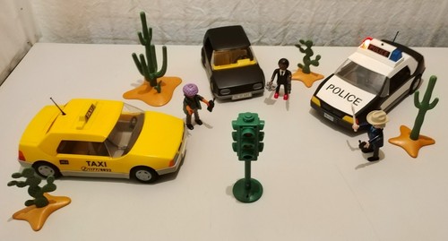 Lot playmobil men black - lot,