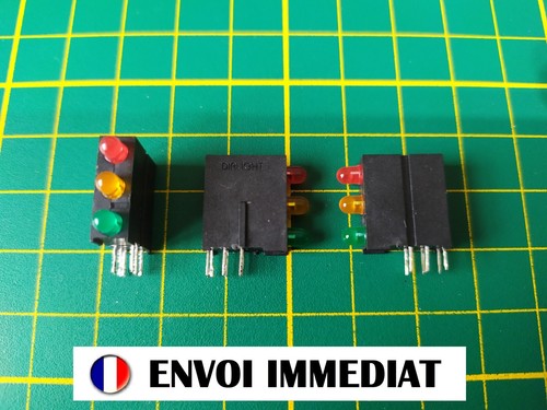 Feu tricolore modélisme led - feu,